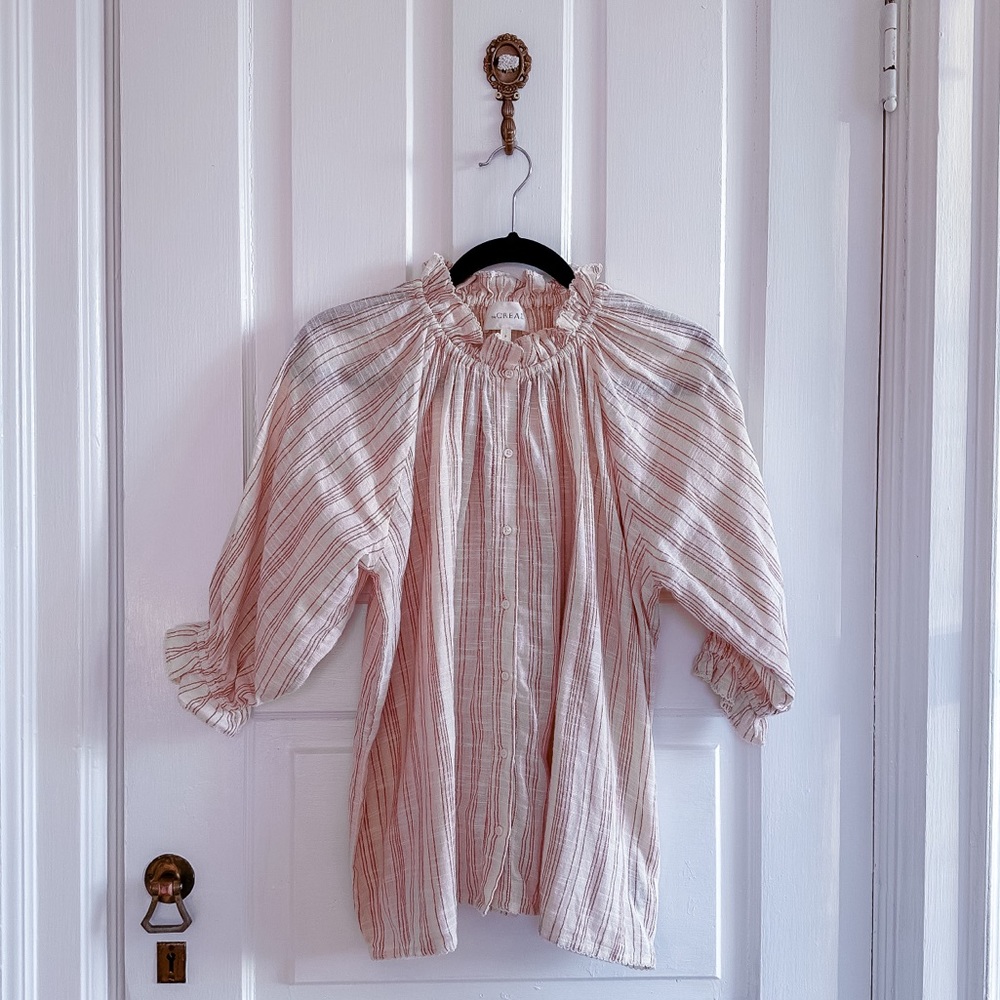 THE GREAT cotton blouse